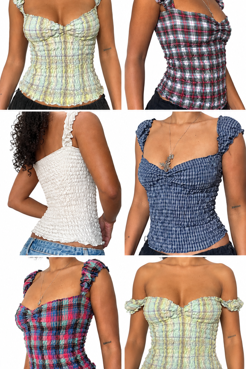Milkmaid top sewing pattern