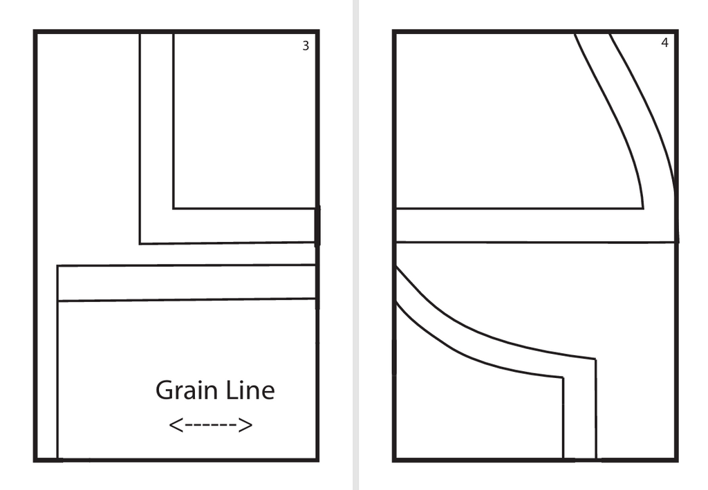 2-in-1 V-neck / Boatneck top sewing pattern